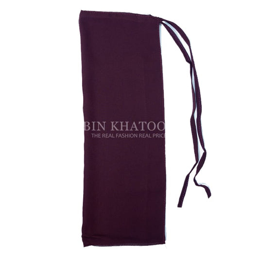 Tie Back Niqab Plum