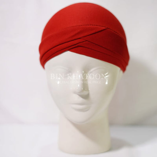 Criss Cross Cap Red