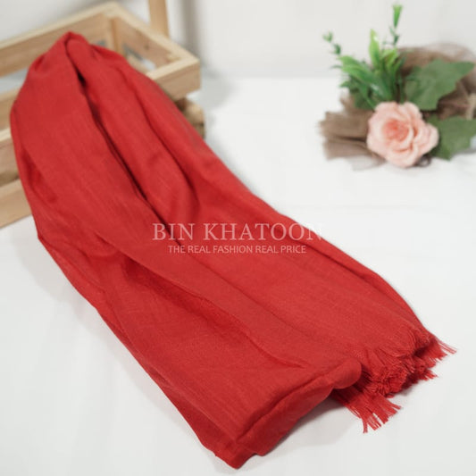 Premium Turkish Red Hijab