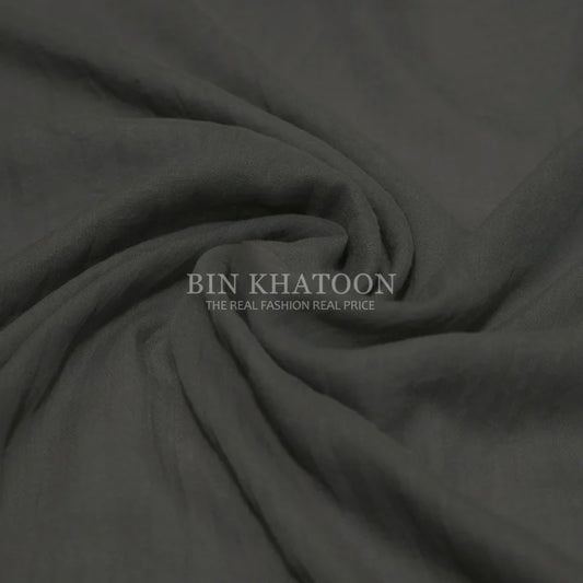 Crumpled Lawn Hijab Sage Gray