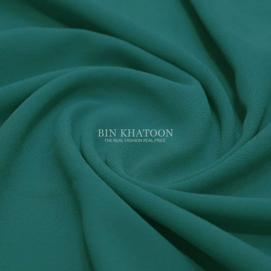 Premium Georgette Hijab in Sea Green