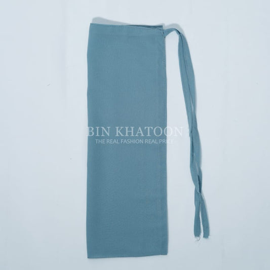 Tie Back Niqab Aqua
