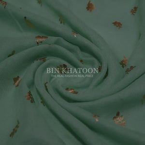Golden Leaf Lawn Hijab