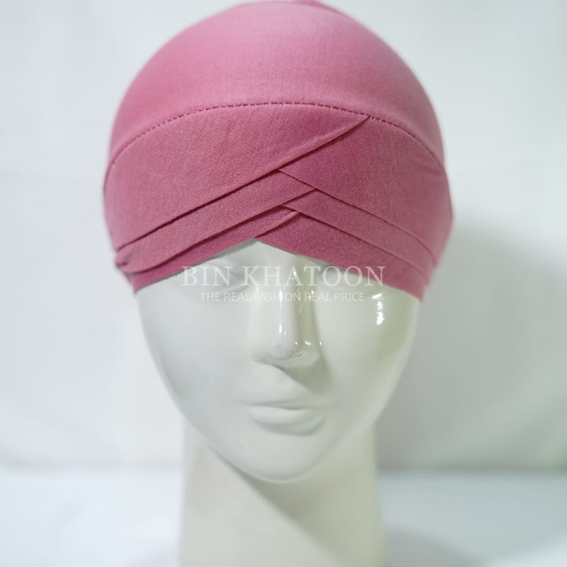 Criss Cross Cap Tea Pink