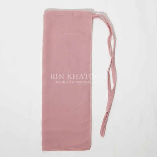 Tie Back Niqab Nude Pink
