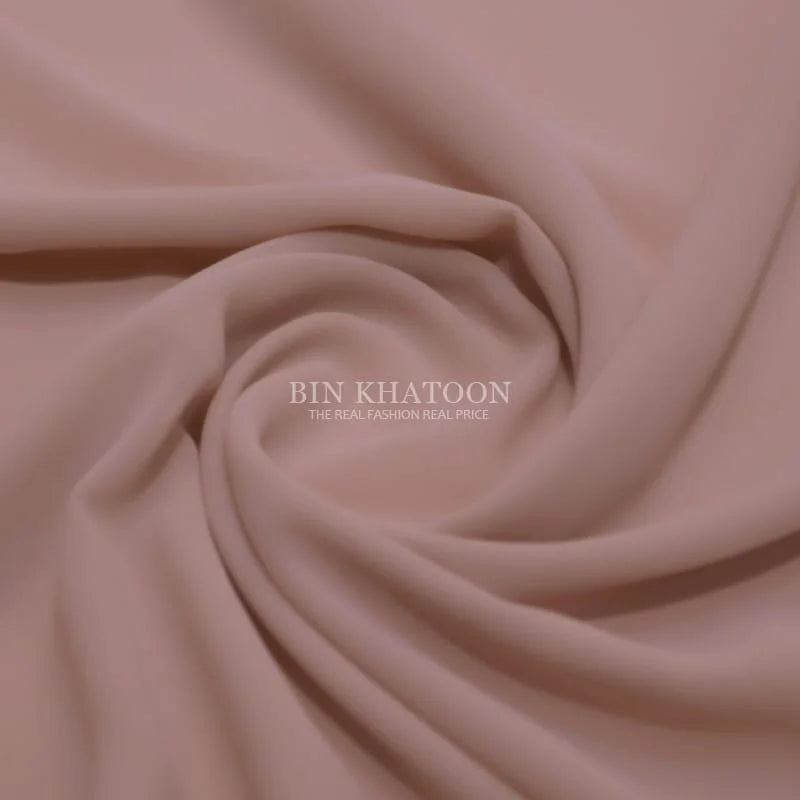 Premium Georgette Hijab in Pastel Pink