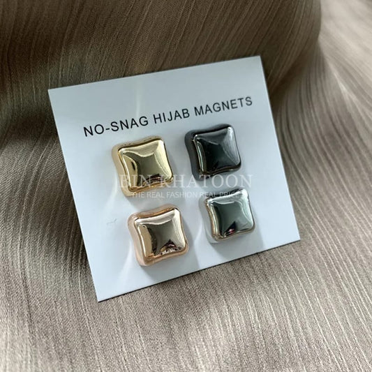 Metallic Square Magnets