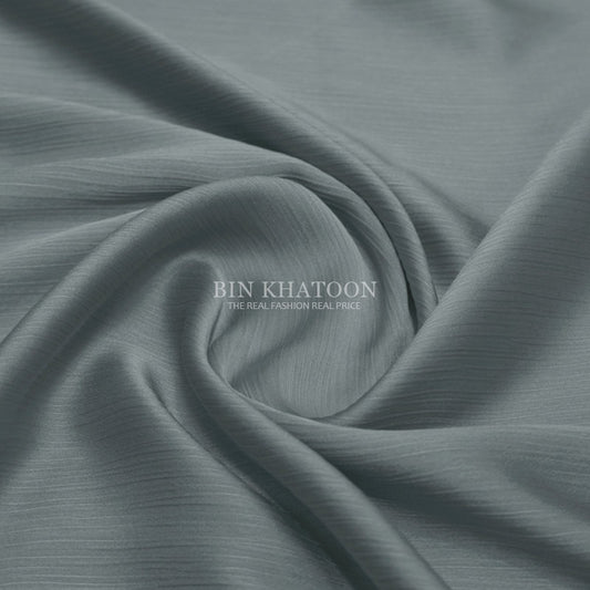 Crinkle Silk Hijab Gray