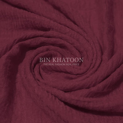Crimps Atishi Pink Hijab