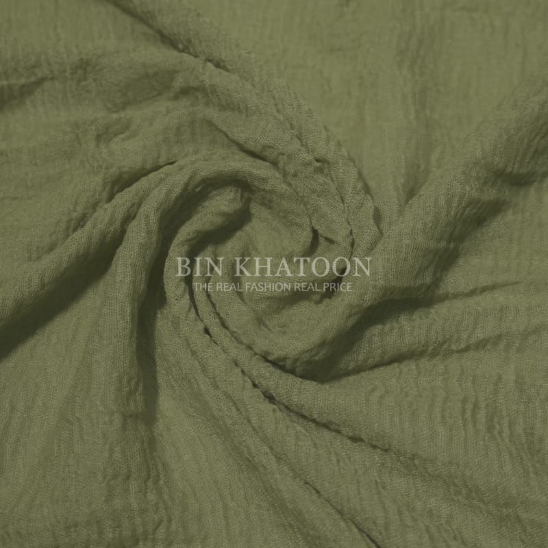 Crimps Spring Green Hijab