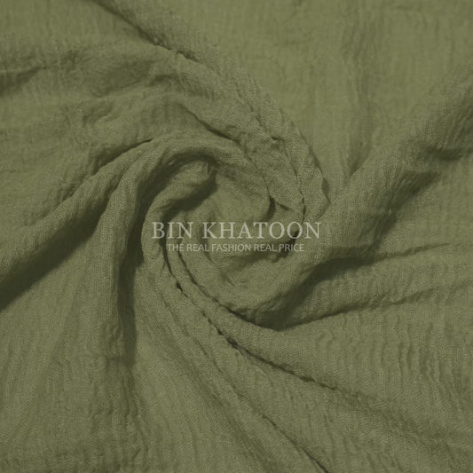 Crimps Spring Green Hijab