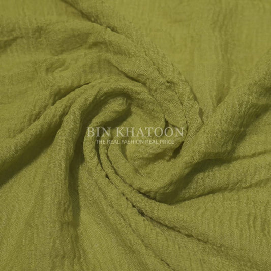 Crimps Neon Green Hijab