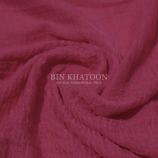 Crimps Pink Hijab
