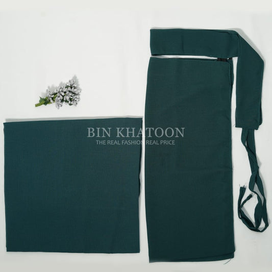 Matching Hijab &amp; Saudi Niqab Set Sea Green