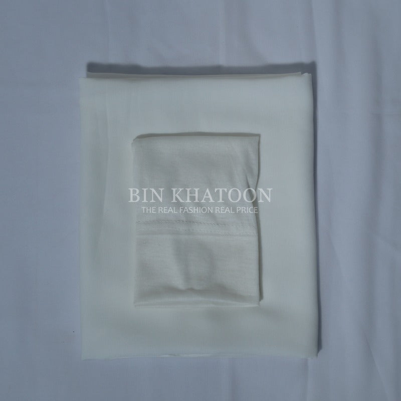 Matching Hijab & Cap - Pearl White