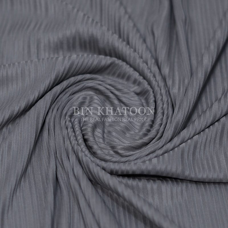 Ribbed Jersey - Gray