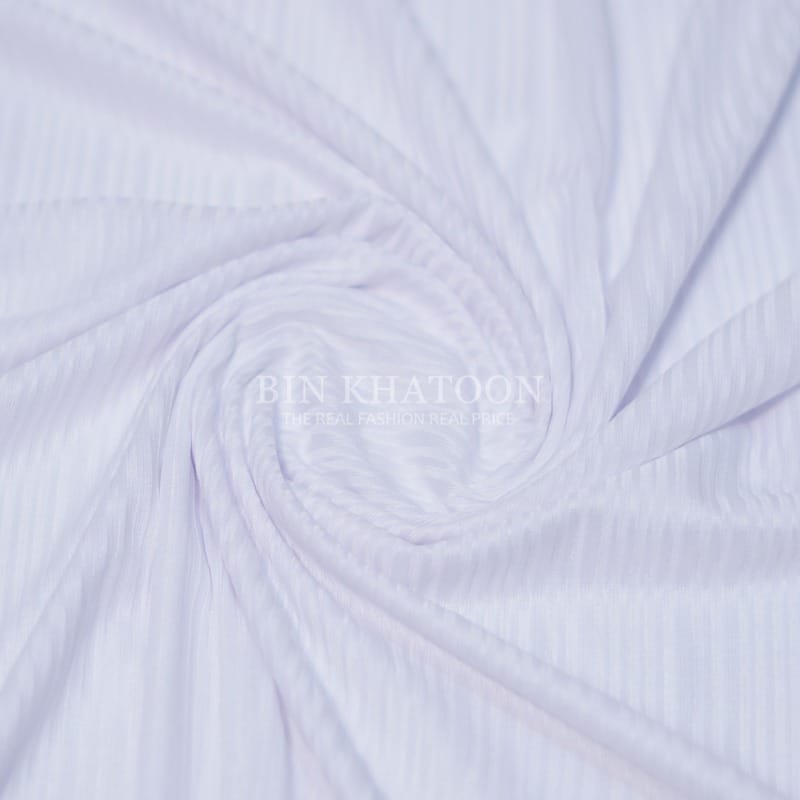 Ribbed Jersey - Neel White