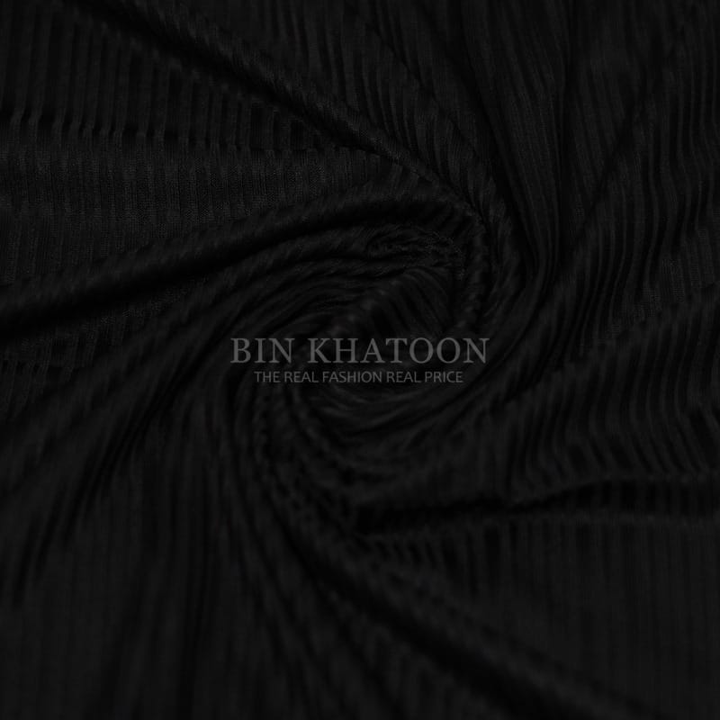 Ribbed Jersey - Black
