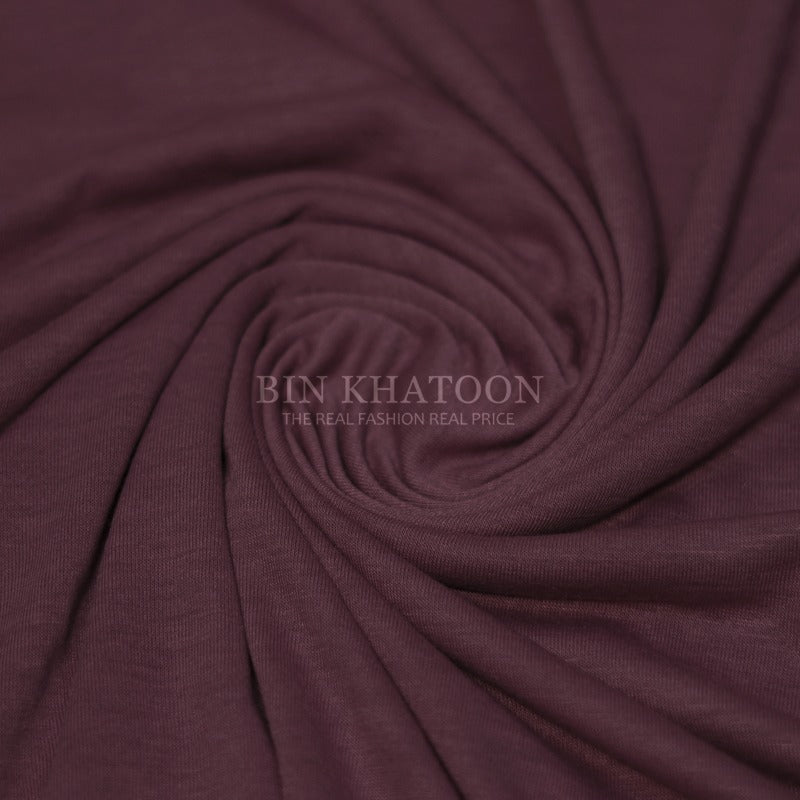 Plain Jersey Hijab - Tea Pink