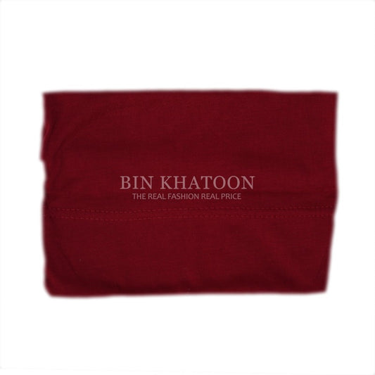 Tube Band Cap for Hijab Maroon