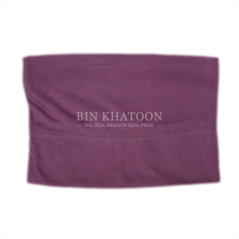 Tube Band Cap for Hijab Lavender