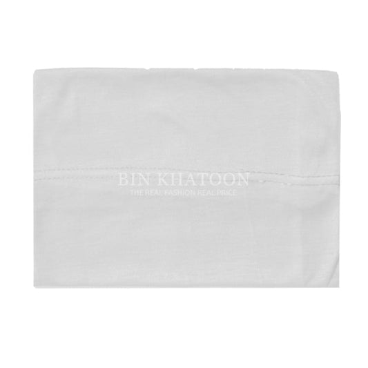 Tube Band Cap for Hijab White