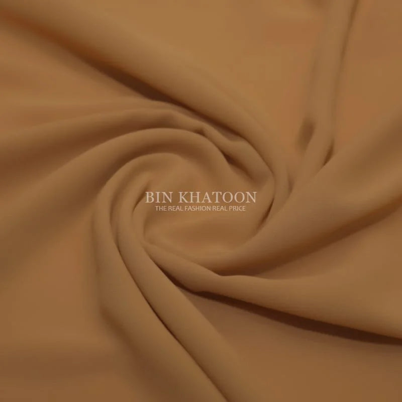 Premium Georgette Hijab in Yellow