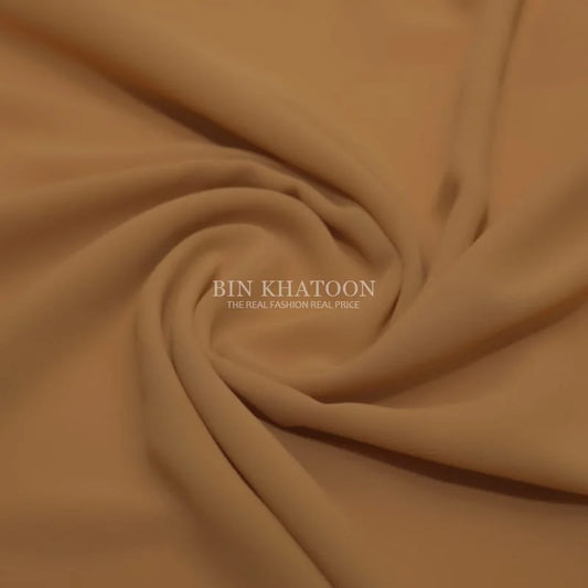 Premium Georgette Hijab in Yellow