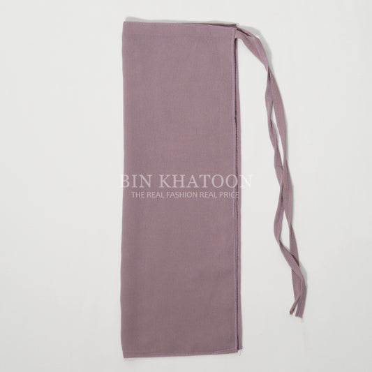 Tie Back Niqab Mint Pink